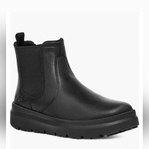 Size 12 - New Men's UGG Black Burleigh Chelsea Boots